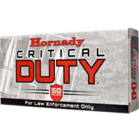 Hornady Critical Duty .40 S&amp;W 175 Grain Flex-Tip Nickel-plated Brass Cased Pistol Ammunition