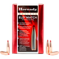 Hornady ELD Match Rifle Bullets, 25 Caliber, 134 grain