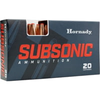 Hornady Subsonic .338 ARC 307 Grain Subsonic eXpanding Rifle Ammunition