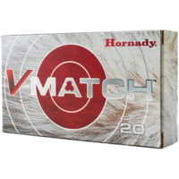 Hornady V-Match 6mm Creedmoor 80 Grain ELD-VT Brass Cased Rifle Ammunition