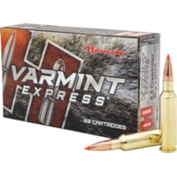 Hornady Varmint Express 6.5mm Creedmoor 95 Grain V-MAX Centerfire Rifle Ammunition