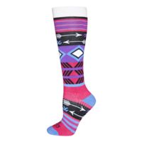 Hot Chillys Primitive Pop Mid Volume Sock - Women's