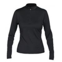 Hot Chillys Micro Elite Chamois Solid Zip-T - Women's