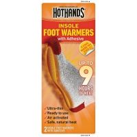 Hot Hands Hothands Foot Warmer, Toasti Toes Insole Warmer, 9 hours of Heat,1 Pair