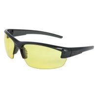 Howard Leight Uvex Mercury Eyewear Black Frame Amber Lens R-02105