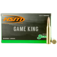 HSM Game King 338 Lapua Mag 215 Grain Spitzer Boat Tail Rifle Ammunition