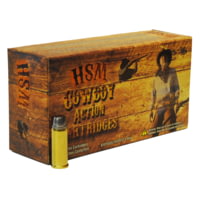 HSM Ammunition Cowboy Action .41 Remington Magnum 210 Grain Semi Wadcutter Brass Cased Pistol Ammunition