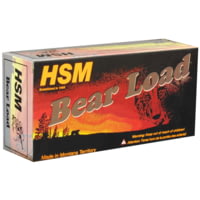 HSM Ammunition Classic .500 S&amp;W Magnum 350 Grain Jacketed Hollow Point Brass Cased Pistol Ammunition