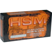 HSM Ammunition Classics .350RM 200 Grain Jacketed Soft Point Brass Cased Rifle Ammunition