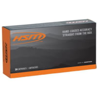 HSM Ammunition 7mm Remington Magnum 160 grain Jacketed Hollow Point (JHP) Brass Cased Rifle Ammunition