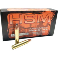 Hsm Ammunition Hsm Ammo .45-70 Govt. 400gr. Jacketed Flat-nose 20-pack <