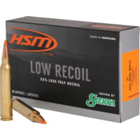 HSM Ammunition Low Recoil .300 Winchester Magnum 150 Grain HSM Proprietary Brass Cased Centerfire Rifle Ammunition