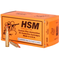 HSM Ammunition Varmint .17 Remington 20 Grain Hornady V-MAX Brass Cased Centerfire Rifle Ammunition