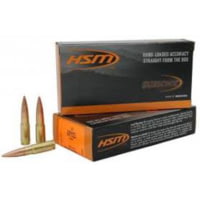 HSM Ammunition .338 ARC 300 Grain Boat Tail Hollow Point Brass Cased Rifle Ammunition