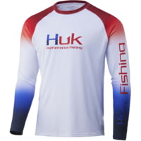 HUK Performance Fishing Flare Double Header Shirt - Mens