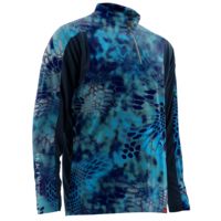 HUK Performance Fishing Mens Trophy Kryptek 1/4 Zip