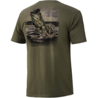 HUK Performance Fishing Bass Camp Short Sleeve Tees - Men's