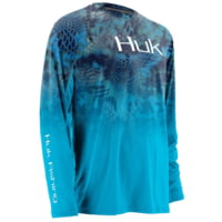HUK Performance Fishing Mens Kryptek Fade Icon Long Sleeve Shirt