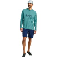 HUK Performance Fishing Pursuit Hoodie Heather - Men's