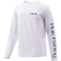 HUK Performance Fishing Pursuit Large Mouth LS Tees - Youth