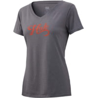 HUK Performance Fishing Script V-Neck Tees - Women's