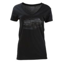 HUK Performance Fishing W Merica Vneck Tops, Short Sleeve - Womens