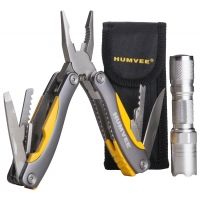 Humvee Multi Plier Led Combo Silver