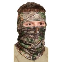Hunters Specialties Scent-a-way Lightweight Spandex 3/4 Facemask RealtreeXtra Green