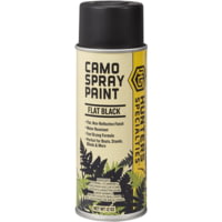 Hunters Specialties Camo Spray Paint Flat Black 12oz