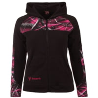 Huntworth Camo Anti-Pill Fleece Hooded Jacket - Women's