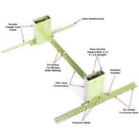 Hyskore Target Hound 1000 Yards Target Stand