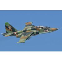 iCanvas A Bulgarian Air Force Su-25 In Flight Over Bulgaria by Stocktrek Images - Canvas Print