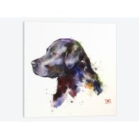 iCanvas Dog by Dean Crouser Canvas Print