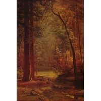 iCanvas Dogwood By Albert Bierstadt Canvas Print