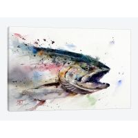 iCanvas Fish II by Dean Crouser Canvas Print