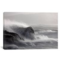 iCanvas Crashing Waves I, County Mayo, Connacht Province, Republic Of Ireland by Gareth McCormack Canvas Print