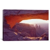 iCanvas Dawn I, Mesa Arch, Canyonlands National Park, Utah, USA by Gareth McCormack Canvas Print