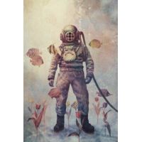 iCanvas Deep Sea Garden #2 by Terry Fan Canvas Print