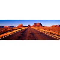 iCanvas Road Monument Valley Canvas Print