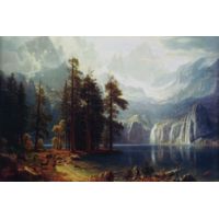 iCanvas Sierra Nevada In California by Albert Bierstadt - Canvas Print
