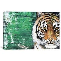 iCanvas Tiger by Piero Manrique Canvas Print