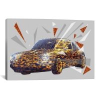 iCanvas Street Cheetah by Ginger Canvas Print