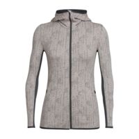 Icebreaker Away Long Sleeve Zip Hood Showers - Women's