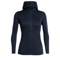 Icebreaker Elemental Long Sleeve Zip Hood - Women's