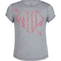 Icebreaker Girls Spheria Short Sleeve Wild Arrow Top - Girls