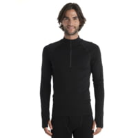 Icebreaker 300 MerinoFine Polar LS Half Zip Baselayer Top - Men's