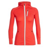 Icebreaker Quantum Long Sleeve Zip Hood - Women's
