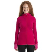 Icebreaker RealFleece Descender Long Sleeve Zip Hood Jacket - Women's