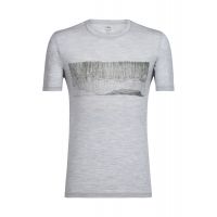 Icebreaker Tech Lite Short Sleeve Crewe Hard Rain