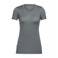 Icebreaker Tech Lite Short Sleeve Low Crewe Cadence